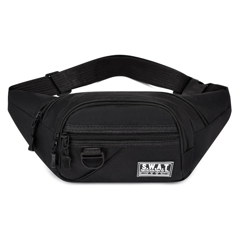 Camouflage Outdoor Mountaineering Fanny Bag Versatile Fashion Trend Shoulder Fanny Bag Running Sports Cycling Messenger Bag Bag