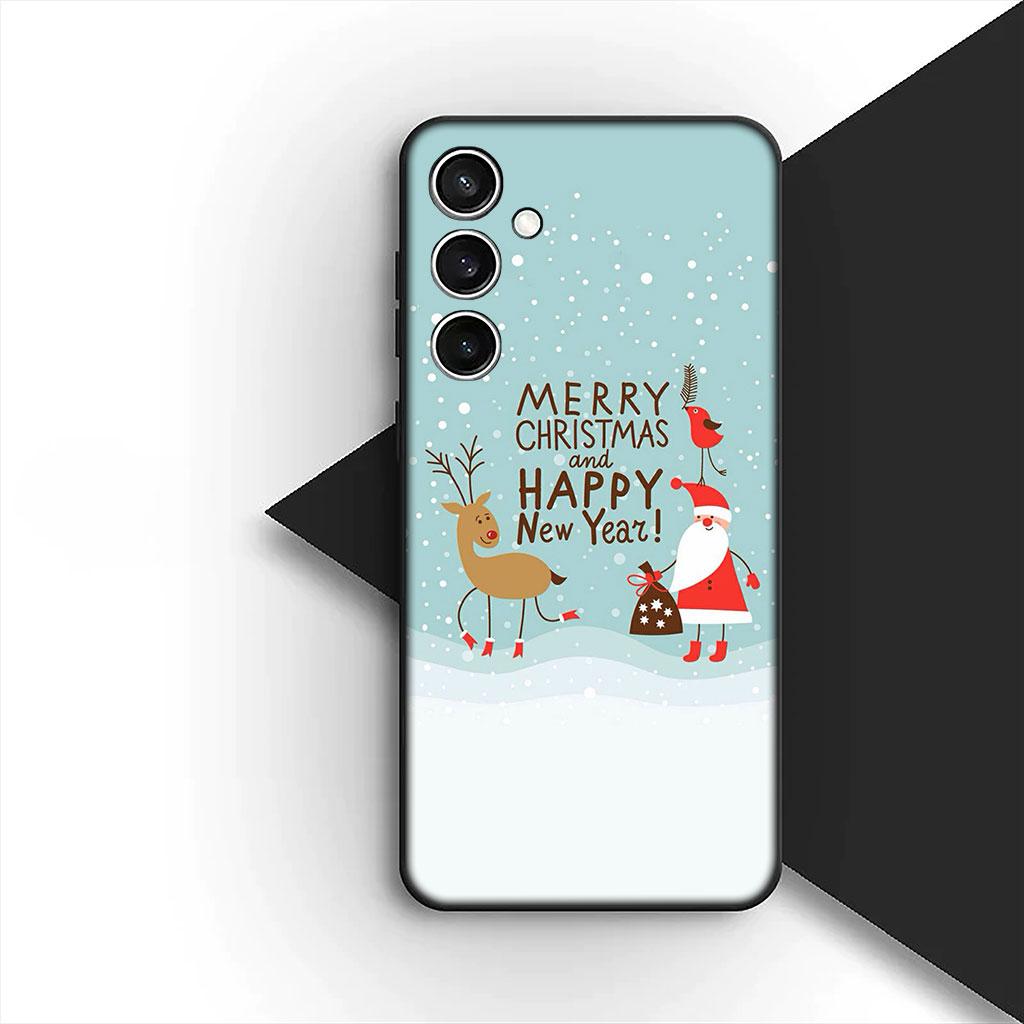 Santa Claus Merry ChristmasTree Deer Phone Cover Case for Xiaomi Redmi Note 12 11 10 Pro 10A 10C 12C 13C Note12 5G 4G Casing