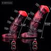 N-BDV5262 Monster Realistic Sheath Penis Condom Male Penis Sleeve Vibrator Extender Cock Enlargement Extension