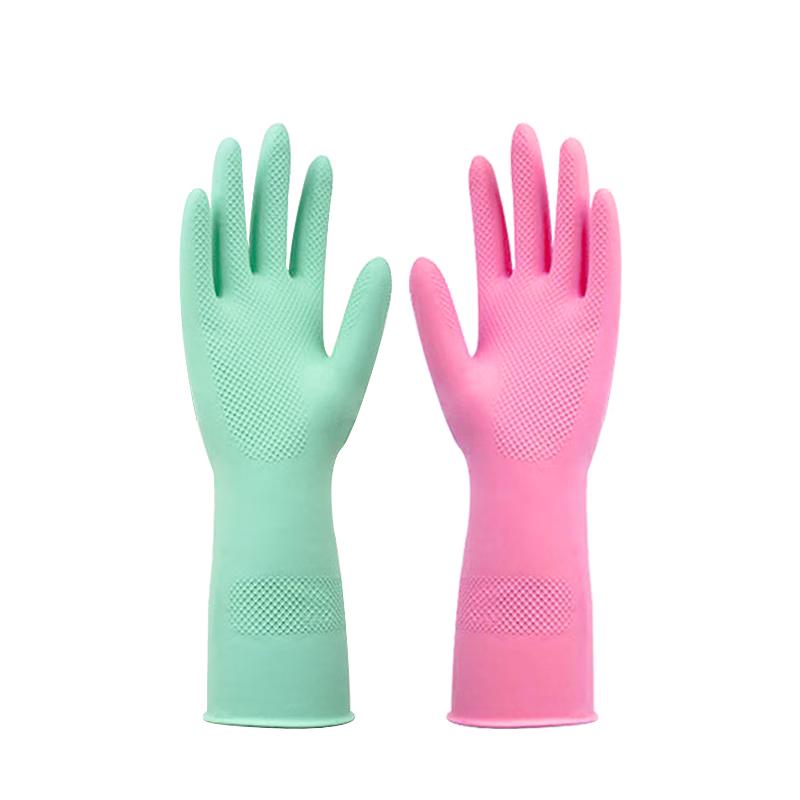 Yun Jie Reusable Household Cleaning Rubber Gloves