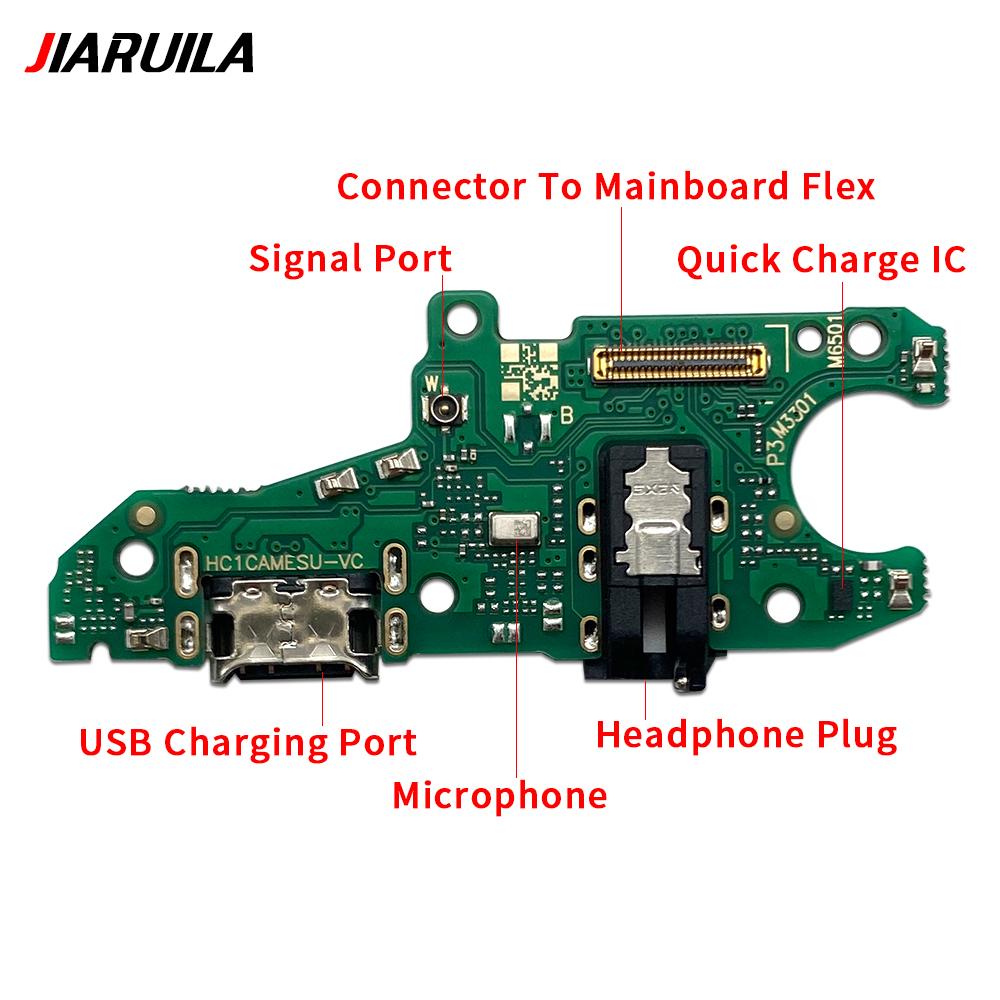 Dock USB Charger Board Connector Charging Port Flex Cable For Huawei Honor 61 X1 Plus X6 X6A X7 X7A Play X7B X8 1G Spare Parts
