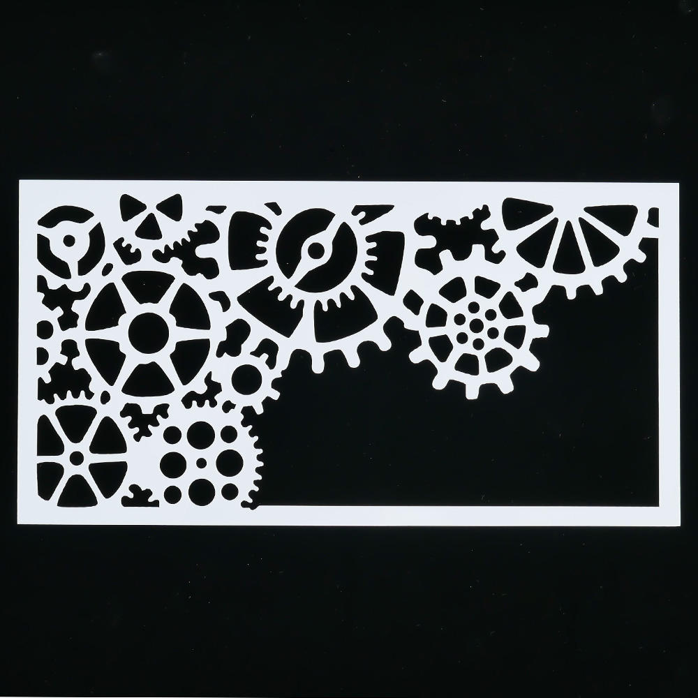 21*29.5 Cm Flower Stencils For Wall Painting Stamp Crafts Diy Scrapbook Album Decorative Embossing Craft Paper Card Template