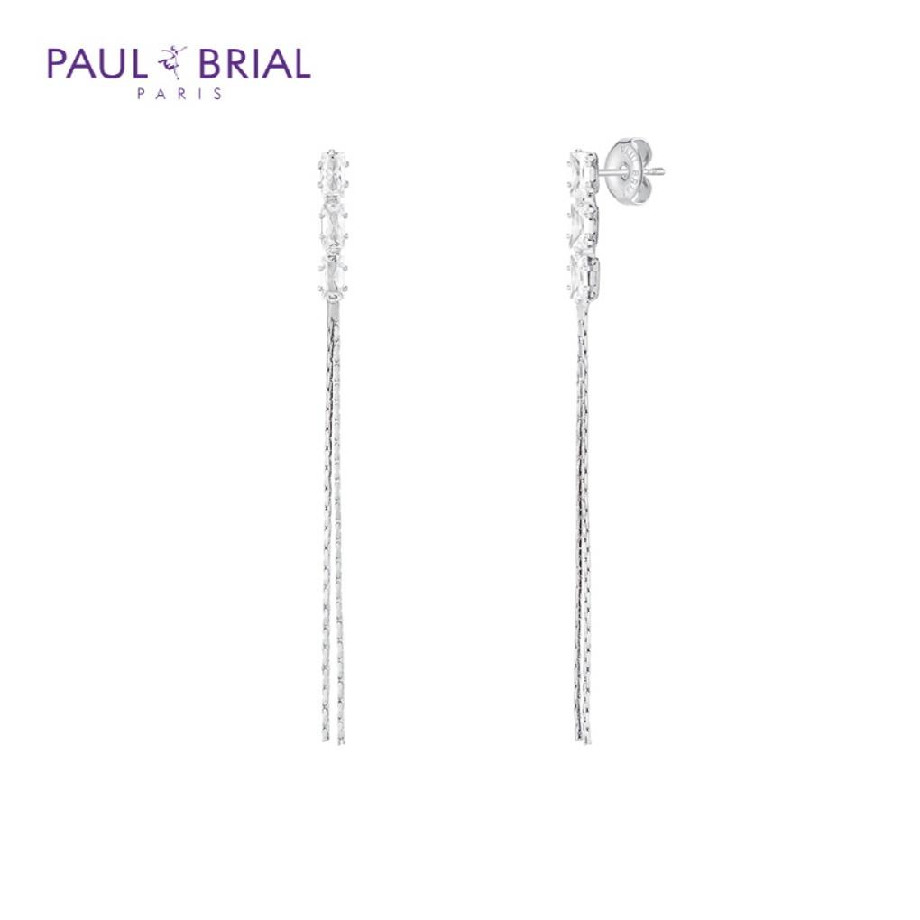 PAULBRIAL PYBE0093 (WG) Marquise Drop Earrings