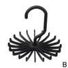 360 Degree Rotatable Tie Rack Scarf Organizer Silk Rack Multifunctional Belt Scarf Accessories Hanger Storage Holder F4G3