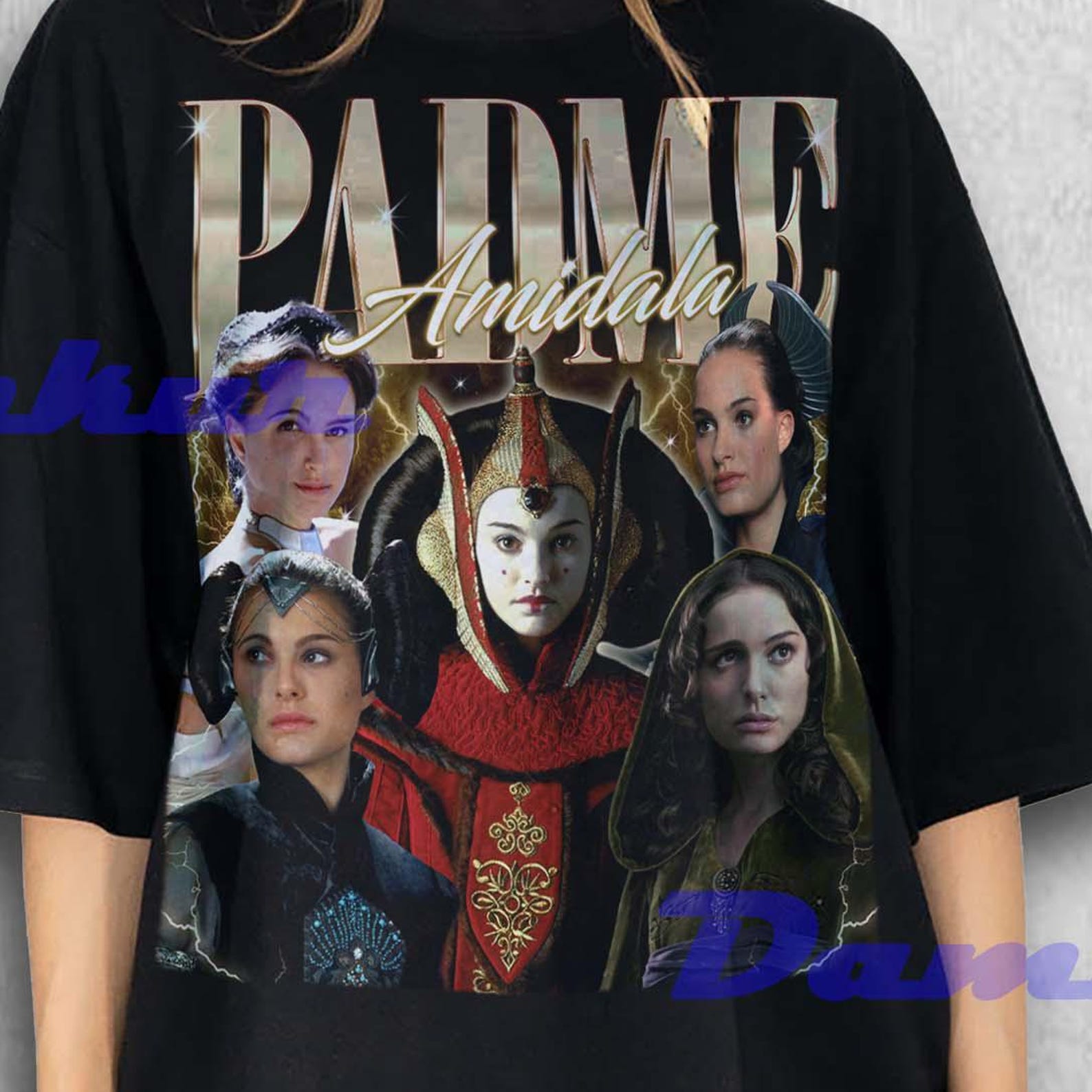 Padme Amidala Shirt, Star Wars Merch, Padmi Amidala Retro Tshirt, Star Wars Fan Tees, Star Wars T-shirt, Star Wars Comfort Colors Tees M