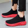 Large Size Couple Fly-woven Sneakers Platform-soled Trendy Socks Shoes Cover Feet and Pedal Men's Shoes