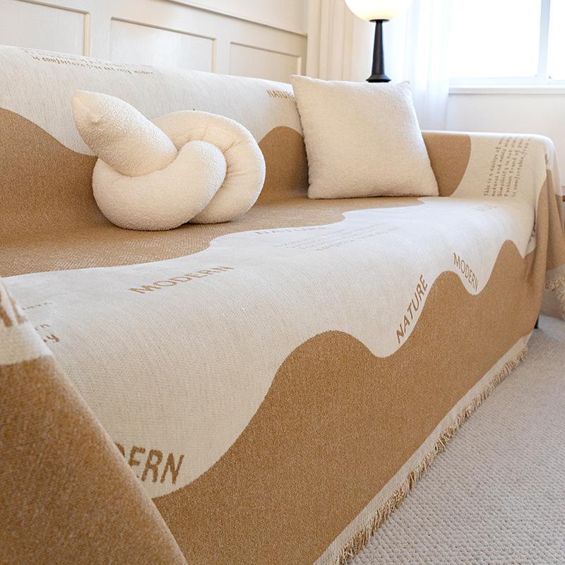 Nordic Cat-Proof Sofa Cover Chenille All-Inclusive Universal Sofa Cushion Sofa Blanket Four Seasons Universal Sofa Towel