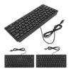 78 Key Ultra Slim Language Keyboard USB Wired Compact Keyboard with Ergonomic Button for Computer De
