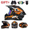 Off-Road Motorcycle Helmet Men Women Full Face Dirt Bike With Ventilation Adult ATV Motocross