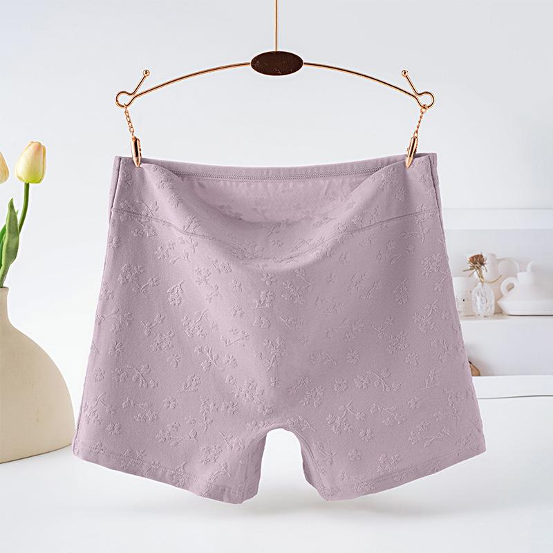 Lady Spring and Autumn Year Marriage Pure Cotton Breathable Comfortable Red Flat Angle Underwear