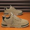2025-Spring Men's Shoes New Breathable Work Safety Shoes Trendy Versatile Non-slip Sports Comfortable Eva Insoles Rubber Upper
