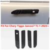 RHD LHD Outer Door Handle Decoration Cover Trim Carbon Fiber Accessories Exterior For Chery Tiggo Jaecoo7 TJ-1  2024 2025