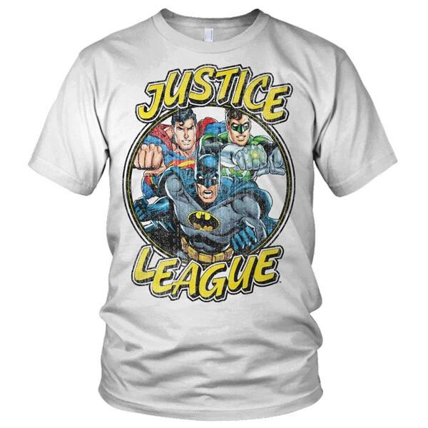 

Officially Licensed Justice League Team BIG & TALL 3XL, 4XL, 5XL Men s T-Shirt 4XL