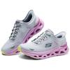 Skechers Slip-ins Glide Step Women Fashion Low Top Casual Shoes Grey Purple 150511-LGMT