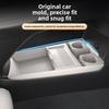 For Geely Starray EM-i for Galaxy Starship 7 2025 Center Console Storage Box 2-Layer Silicone Organizer Tray Car Accessories