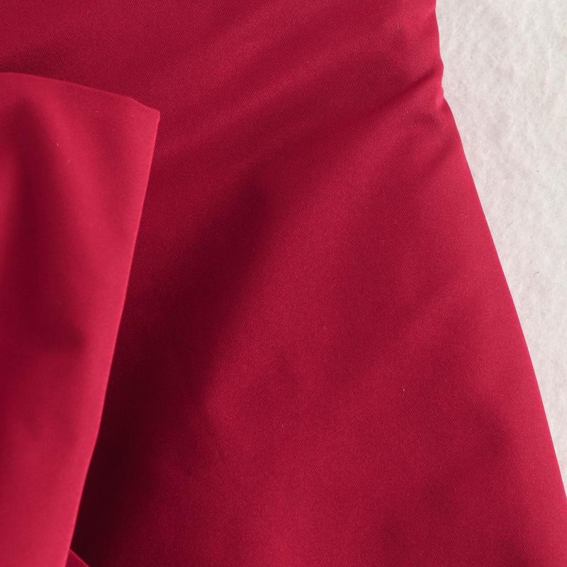 Kaslead New Arrival Women's Fashion Style Stylish Simple and Versatile Bowknot Decoration Half A- line Skirt