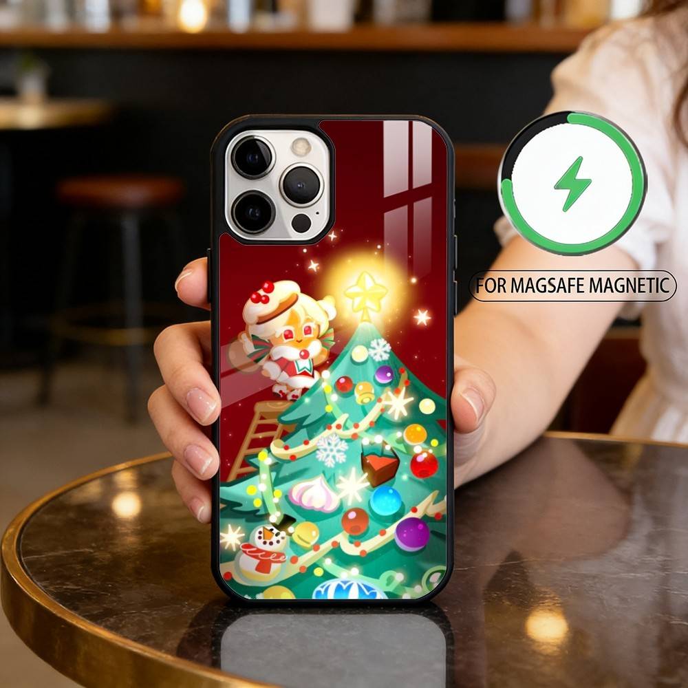 Game C-Cookie Run K-Kingdom Magnetic For Magsafe Wireless Charging Phone Case For iPhone17,16,15,14,13,12,11 Plus,Pro Max