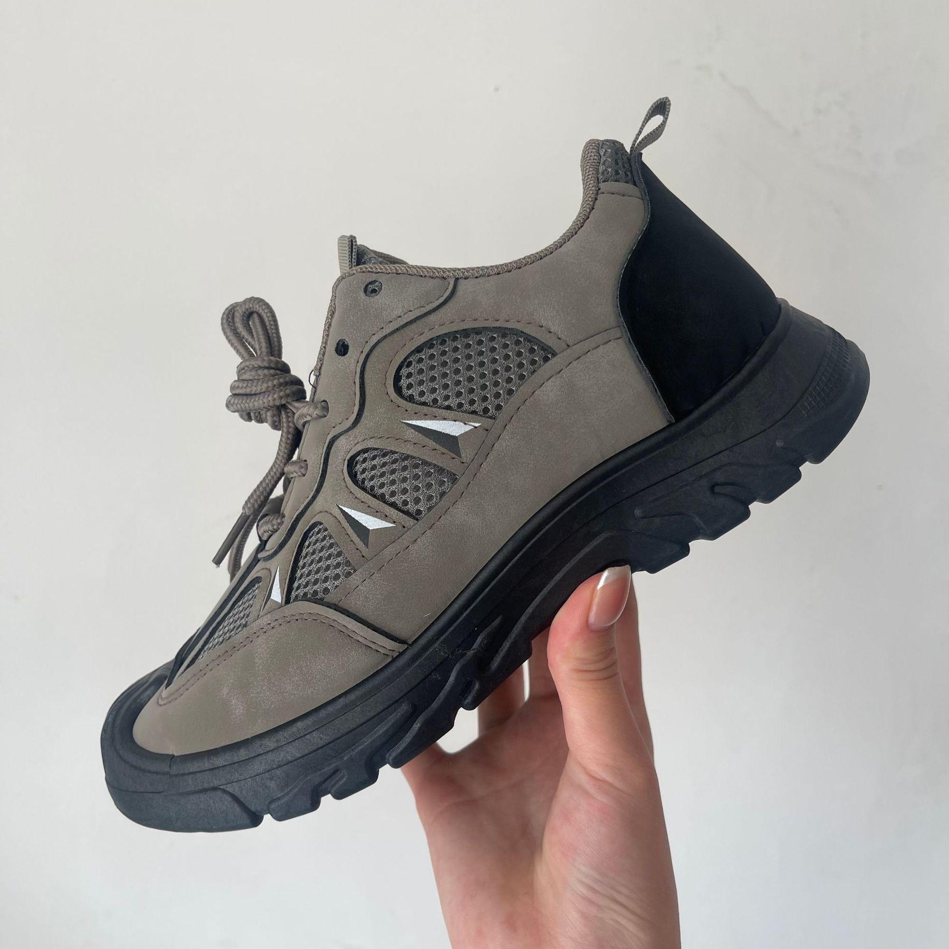 New men s shoes casual sports shoes hollow breathable outdoor shoes men s hiking hiking shoes men s men 39