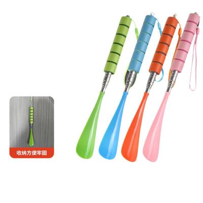 Schuhlöffel Langer Griff 29cm-70cm Teleskop Metall Tragbar Langer Griff Schuhlöffel für Herren Damen Kinderschuhe