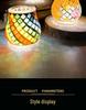 Handmade DIY Mosaic Lantern Kit: Early Education, Parent-Child Activity, Creative Team Building, Gift Toy, Flower Lantern Craft