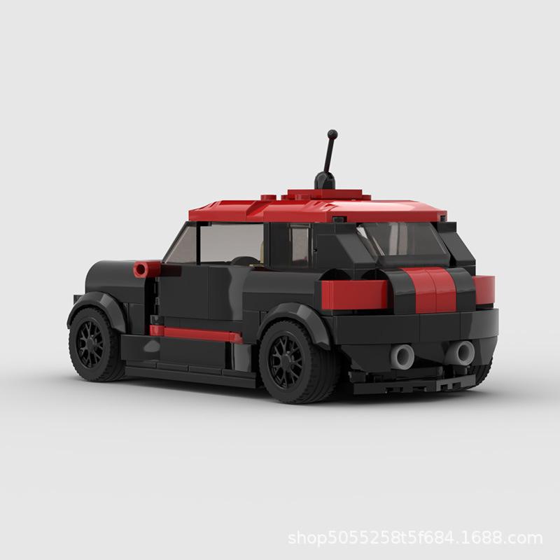 Compatible With Building Blocks MOC-112755 Mini Car 2014 Children's Model Plug-in Toy Gift