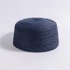 1Pc Men Worship Daily Wear Polyester Soft Muslim Breathable Prayer Hat Religious Flat Top