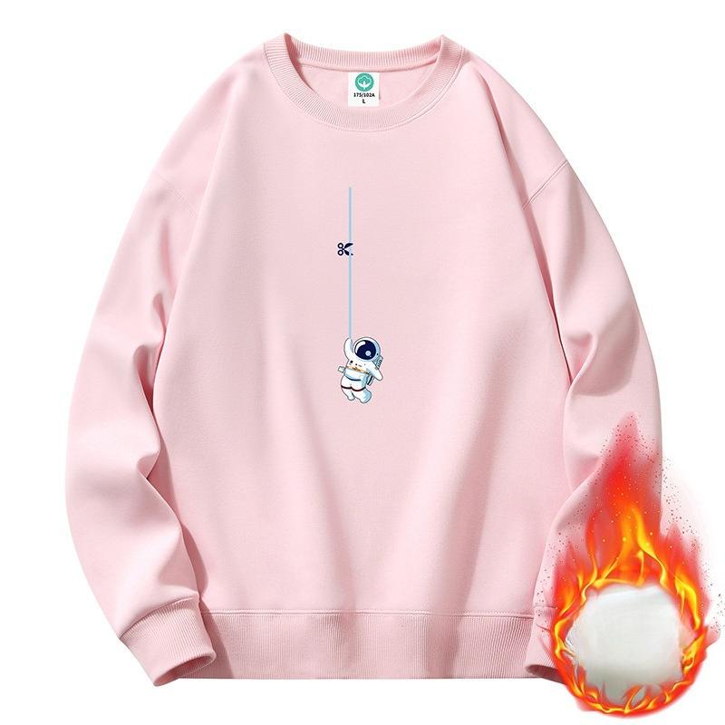 BFCCQB Men's Fashion Long Sleeve Casual Solid Color Print Autumn Winter Hoodie