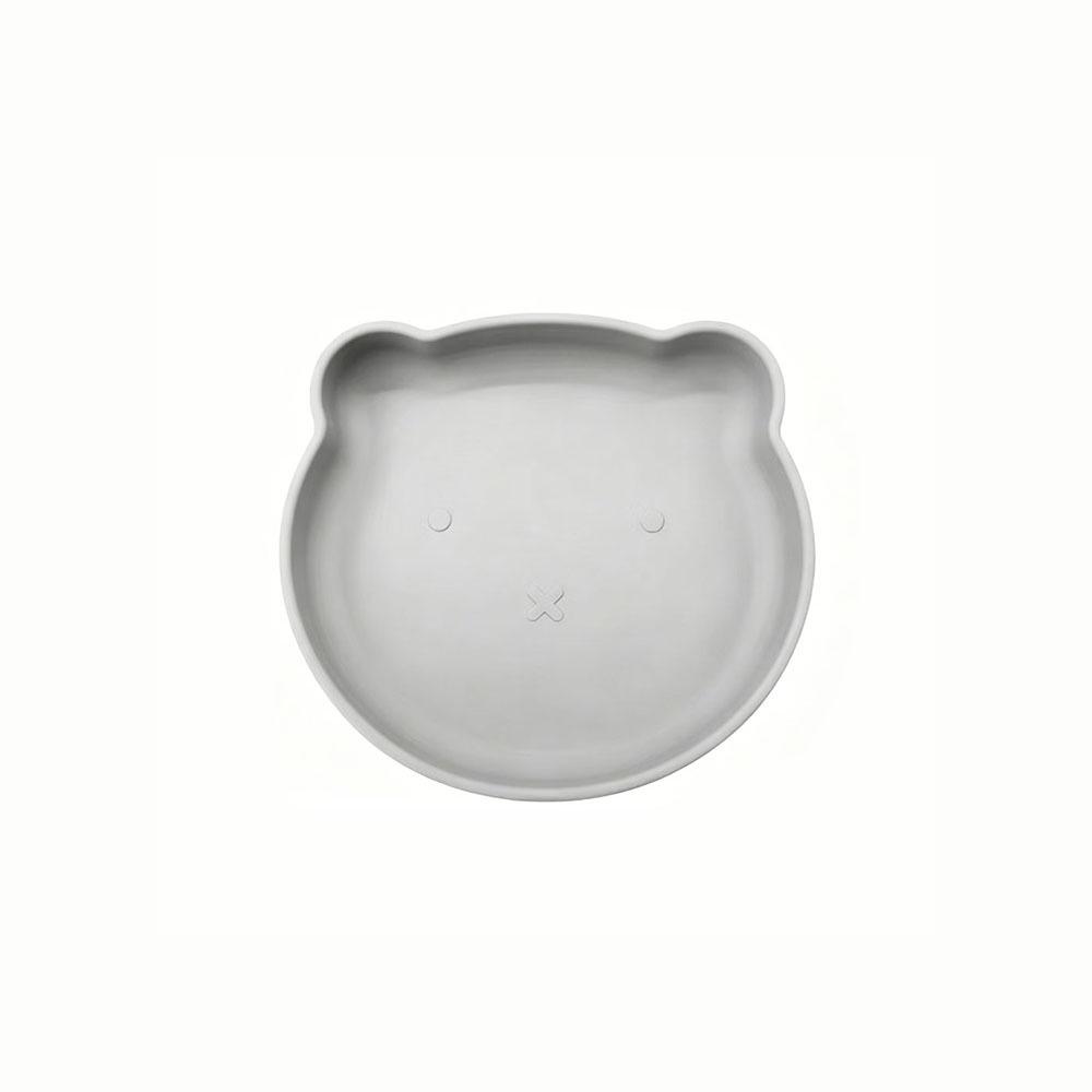 Silicone Baby Tableware Set: Feeding Bowl, Fork, Spoon & Food-Grade Dinner Plate