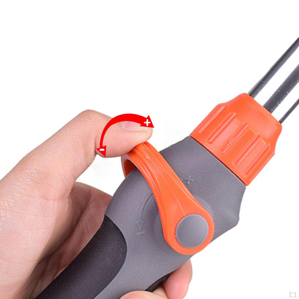 Garden Hose with G3/8 Thread Adapter Shut Off Long Handle Simple Assembly for Flower Beds