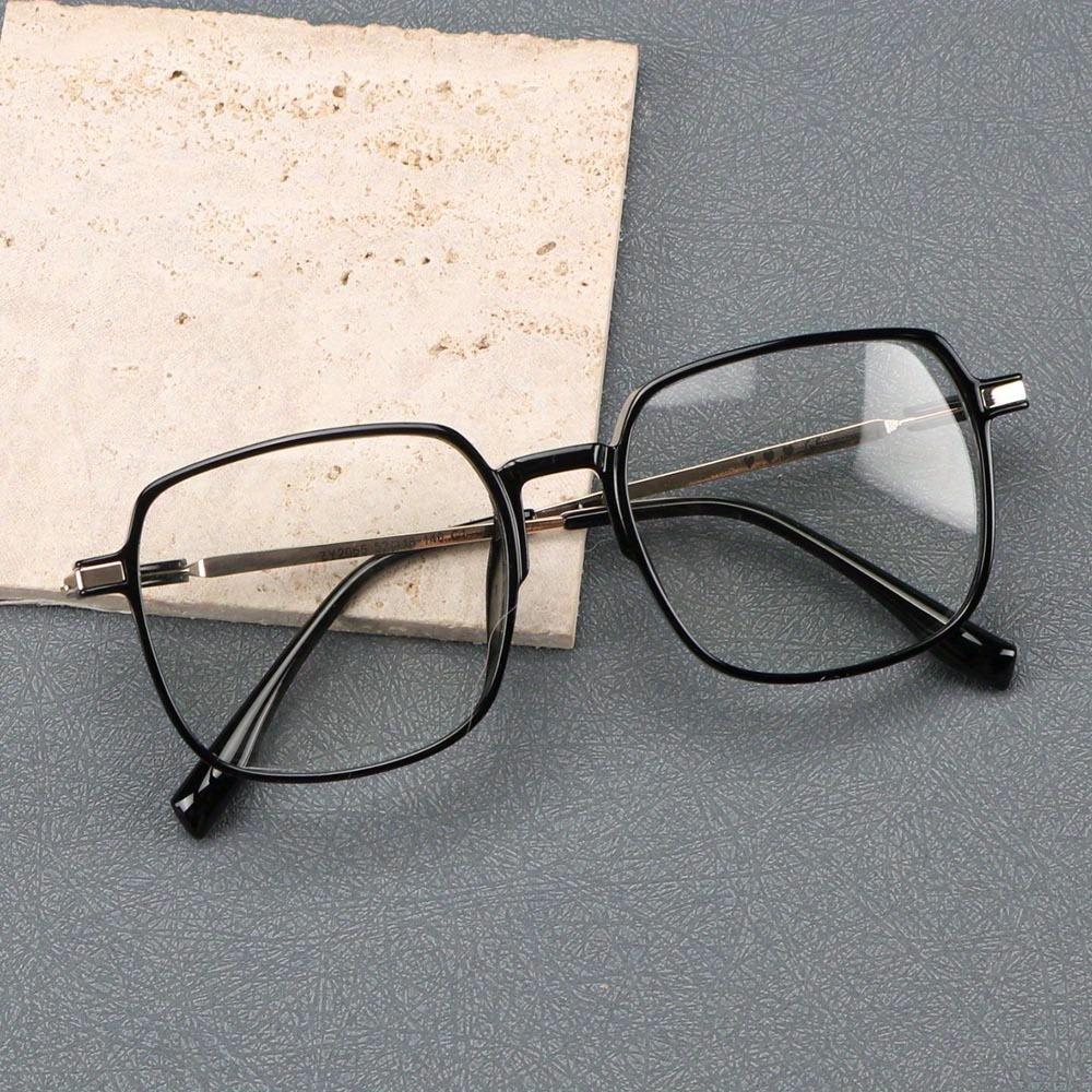 Modische hochauflösende Lesebrillen für Damen und Herren Elegantes schwarzes Gestell Verschiedene Glasstärken verfügbar