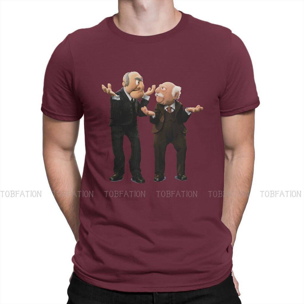 Statler And Waldorf What Look Each Other T Shirt Classic Grunge High Quality Tshirt Large Oneck Streetwear