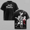 Maglietta Vintage Hell's Paradise Gabimaru, T-shirt Anime Jigokuraku, Streetwear Manga Oscuro