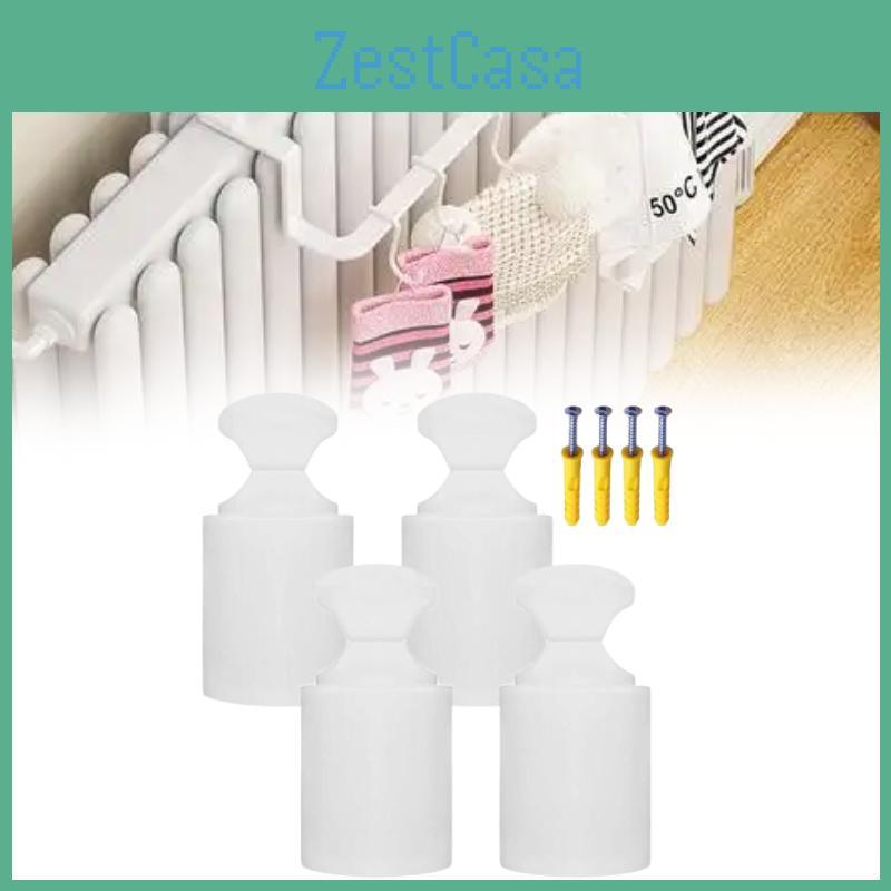 Radiator Fixing Bathroom Clip Hook With Screws For Small Basket Tool Hanging