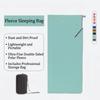 Lightweight Camping Sleeping Bag Liner with Soft Fleece Thermal Fabric for Hiking Travel Backpacking Outdoor Use