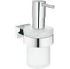Essentials Cube Liquid Soap Dispenser Chrome 40756001