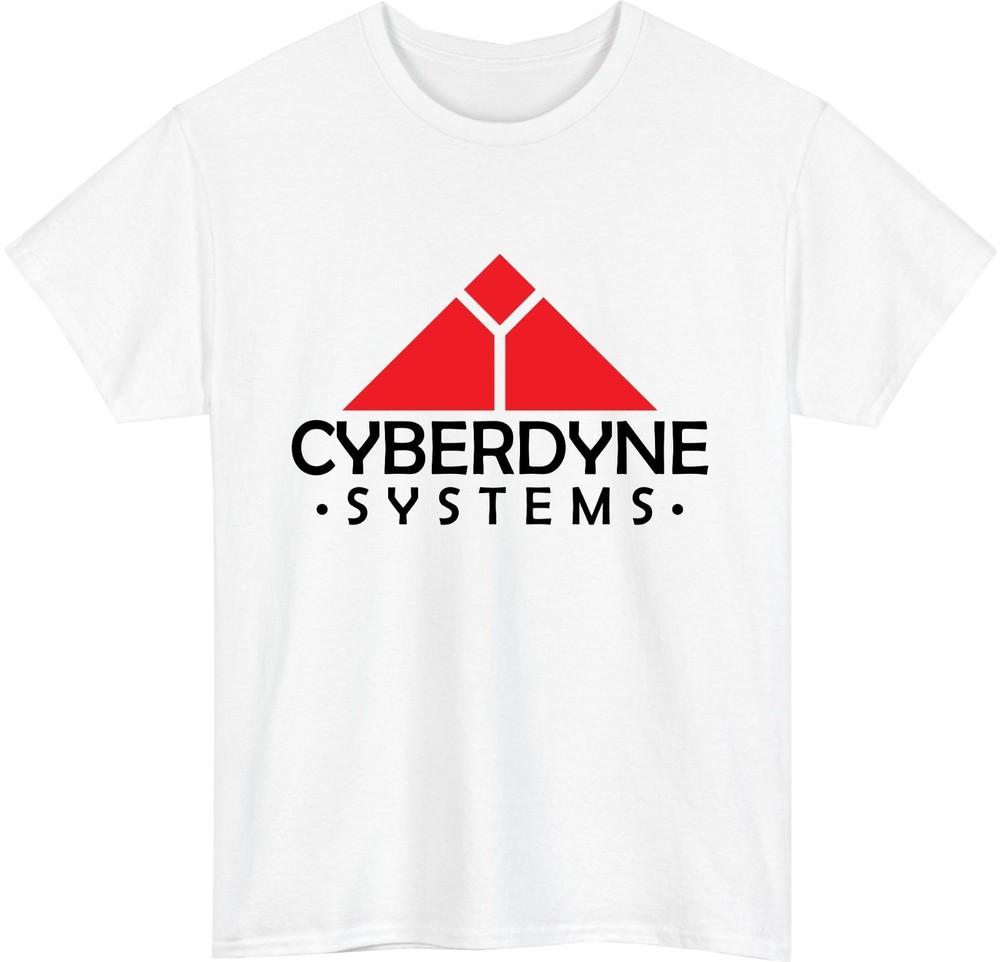 Cyberdyne Systems T-Shirt Terminator Sci-Fi Logo Retro 80er Geek Skynet Geschenk Top