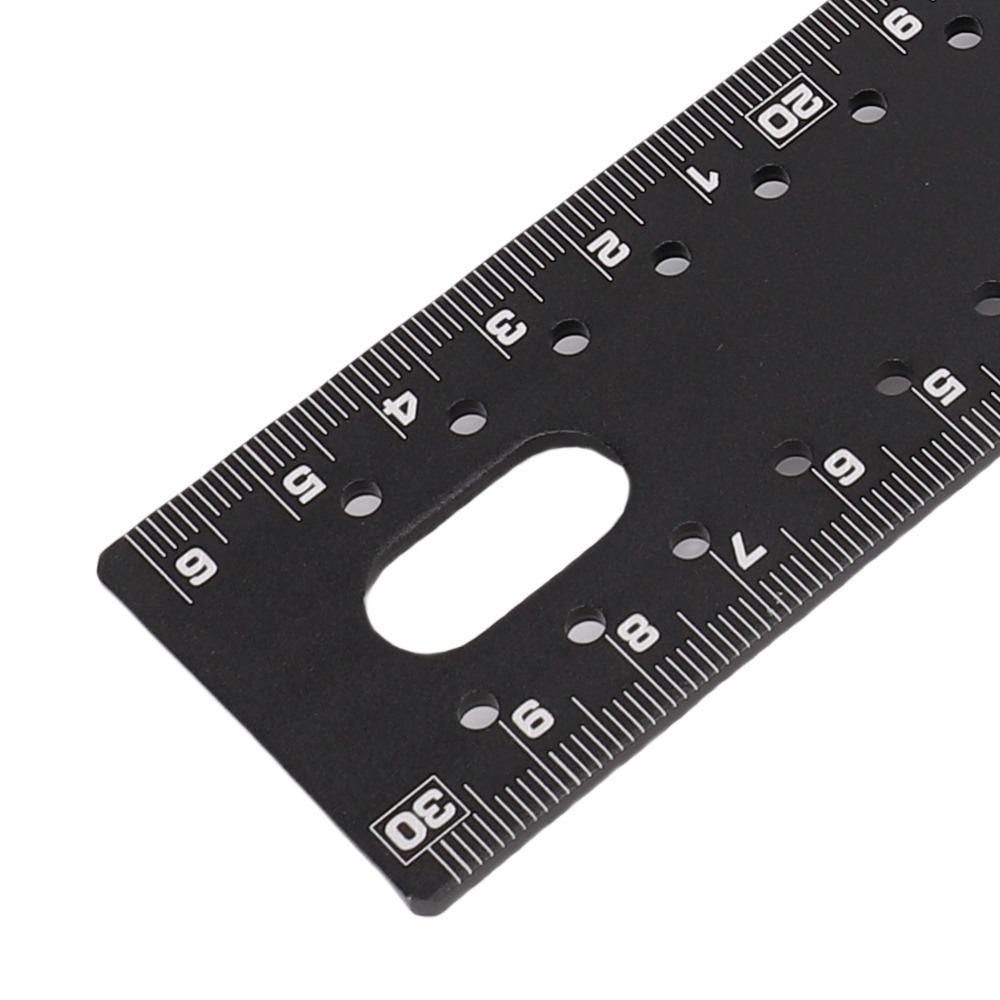 90 Degree Framing Square Aluminum Alloy Carpenter Square Ruler L Shaped Ruler  Woodworking