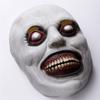 Latexová maska hlavy mimozemšťana, Halloweenský horor a vtipný sváteční kostým, cosplay, úniková hra, strašidelný dům