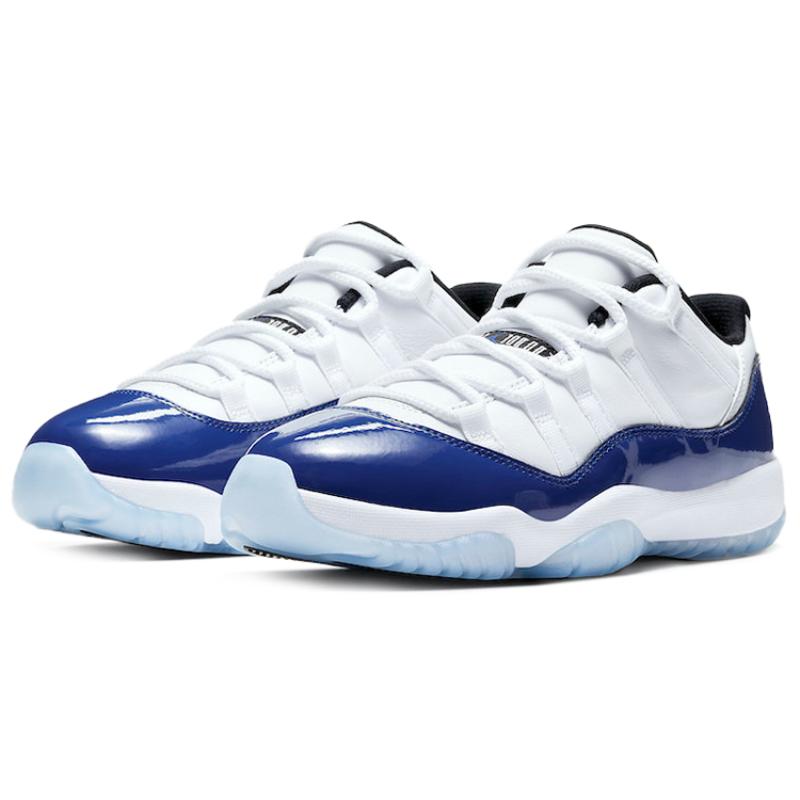 Jordan 11 Retro Low White Concord Women's Jordan AH7860-100