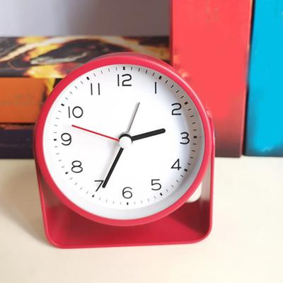 Wecker Nordic Luxus Wecker Stumm Kinder Student Schreibtisch Tisch Uhr Schlafzimmer Studie Zimmer Einfache Matt Metall Uhr