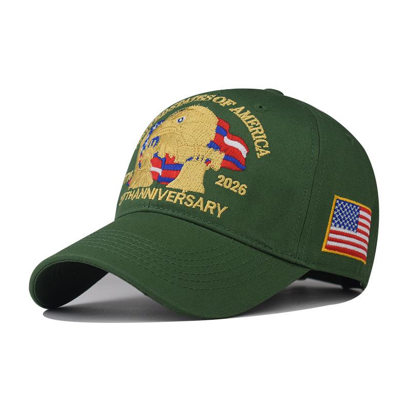 

Independence Day Commemorative Hat – Airy Light Outdoor Use Headwear, Ideal Gift For Fathers 1-Piece 250Th U.S