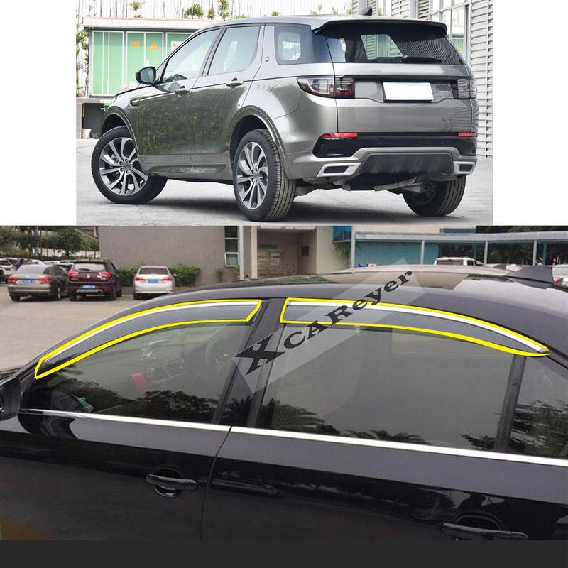 For LAND ROVER Discovery Sport 2016 2017 2018    Car Sticker Plastic Window Glass Wind Visor Rain/Sun Guard Vent