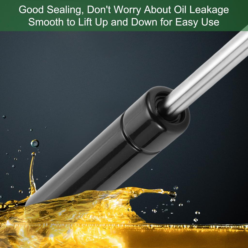 Motoforti Universal Lift Support Strut Gasfedern, 6 Zoll/150mm, 45lb/200N/20kg, Metall Schwarz, 2 Stück