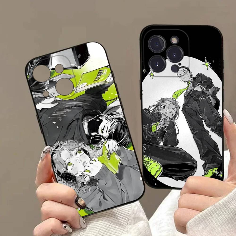Aya Osawa Mitsuki Koga MitsuAya Phone Case For iPhone 17 16 15 14 13 12 11 Pro Max Plus Mini Soft Silicone Black Shockproof TPU