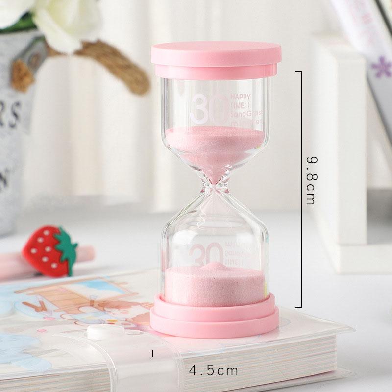 3/5/10/15/30 Minutes Hourglass Sandglass Colorful Sand Timer Flip Sandglass for Home Kid Gift Sand Timer Decoration Sand Clock