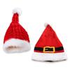 Knitted Pet Christmas Hat Red Pet Costume Pet Show Pet Headwear  Cosplay Party