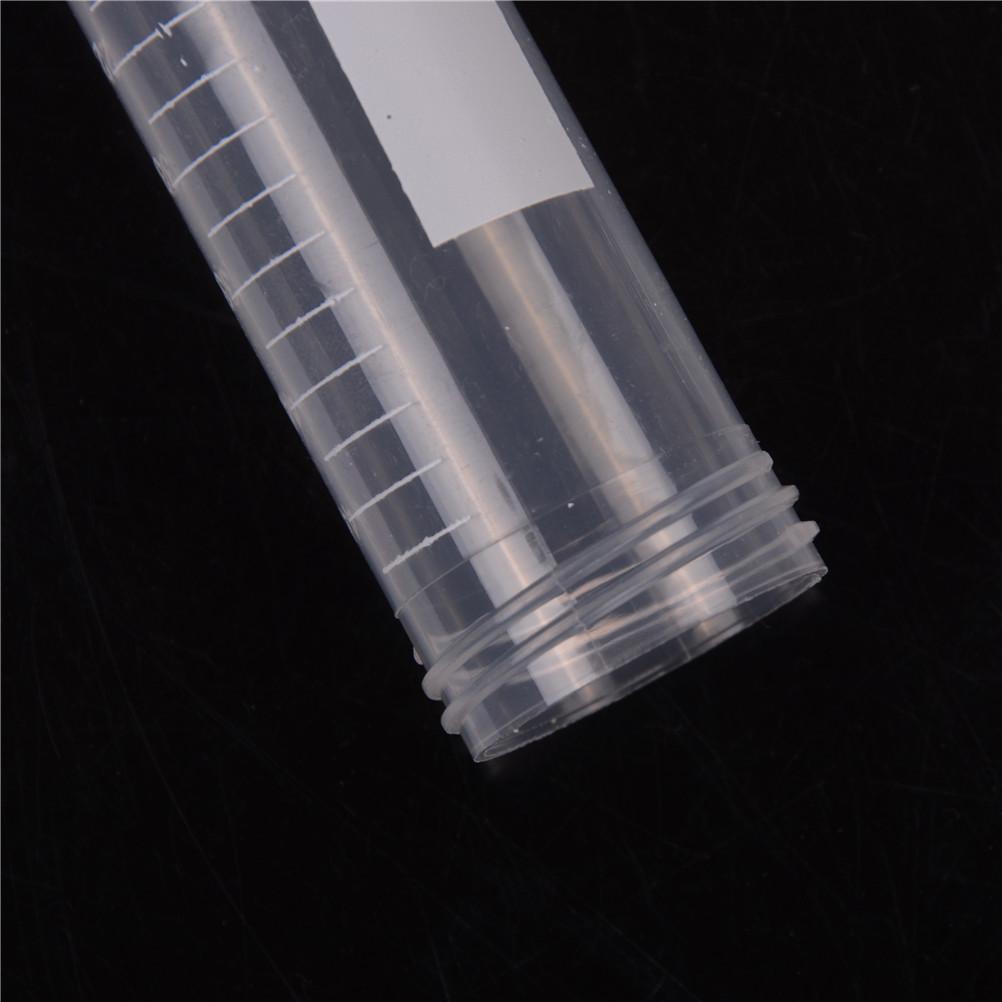10 stuks 50 ml Plastic Centrifugebuisje Pijpje Flesje Laboratorium Test Container Met 4 Bodems