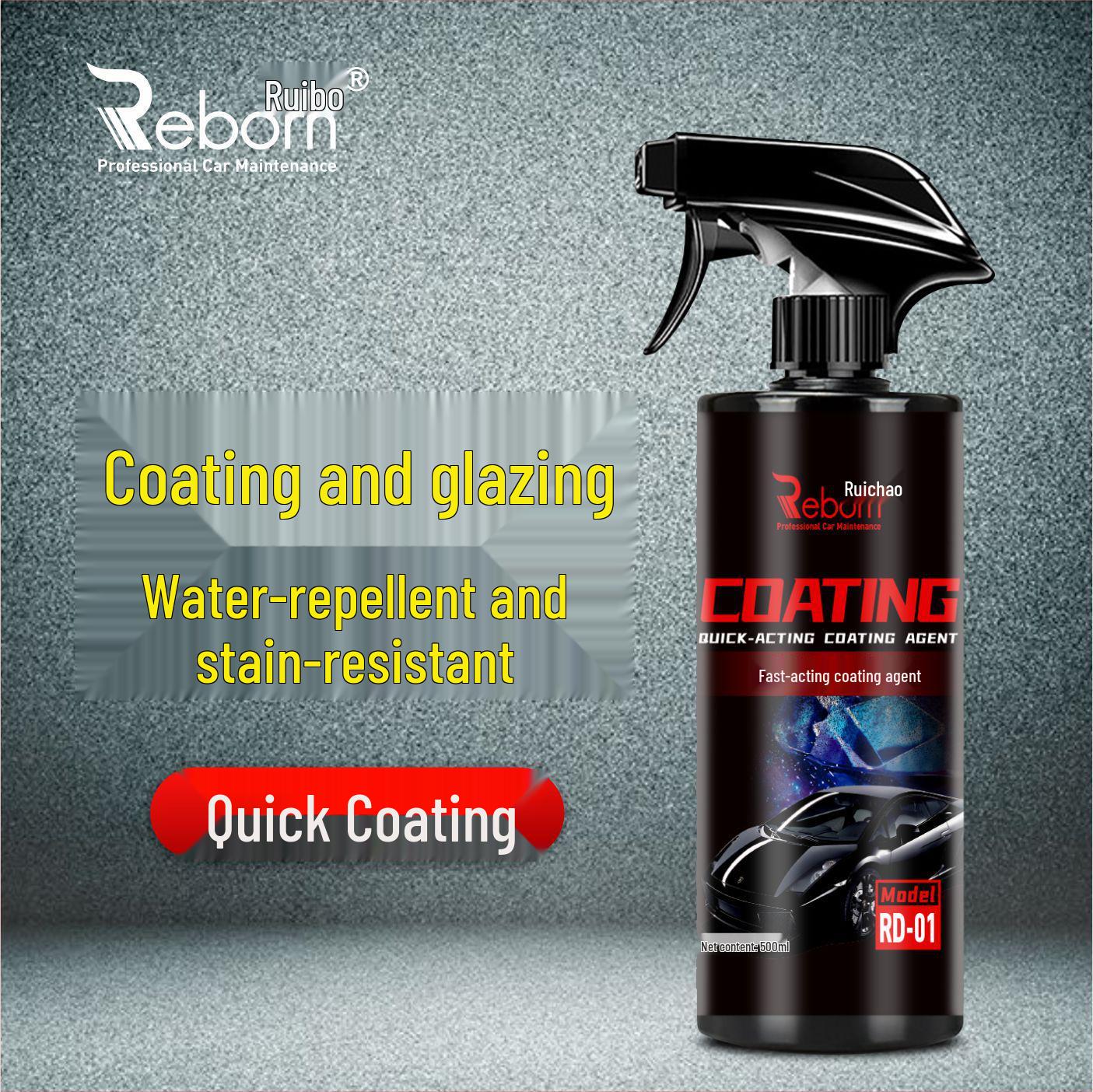 

Неразбавленный спрей для покрытия автомобильной краски - Уход за поверхностью и жидкий стеклянный воск-герметик