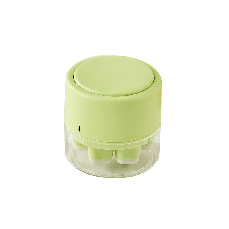 

7 Grid Push Ice Cube Mould Ice Compartment Mini Summer Ice Mould Ice Storage Box Home Ice Cube Mould With Lid зелений