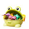 With Storage Bucket Fun Jumping Frog Toy Assorted Colors Kid Finger-press Toy  Birthday Gift